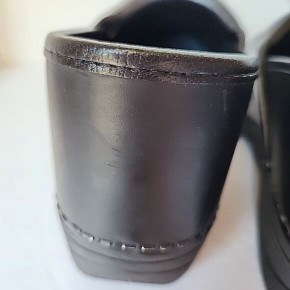 Dansko XP 2.0 Black Leather Clog Womens Size EU 38 US 7.5 8 Comfort - Picture 7 of 14